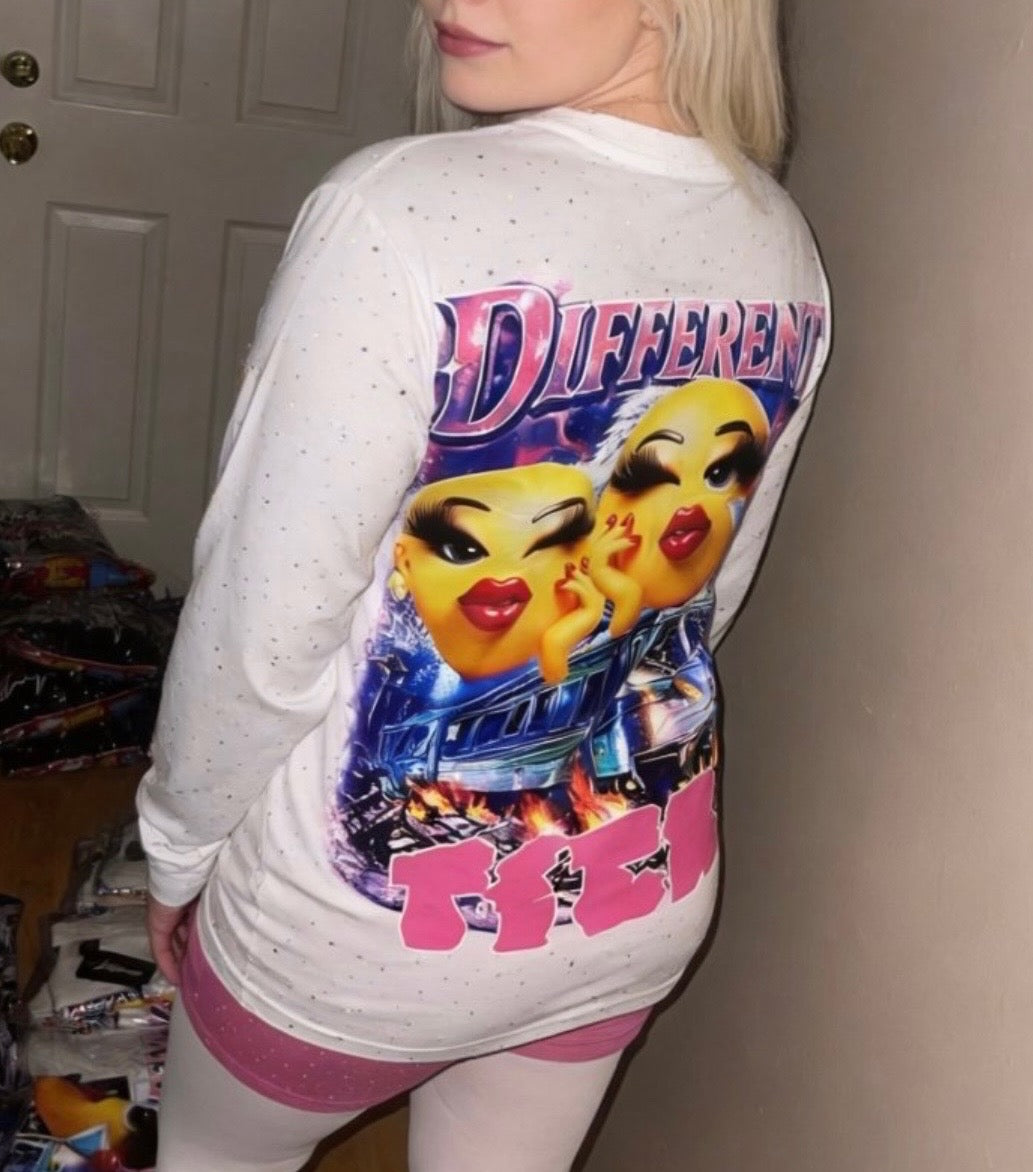 White Women-Unisex Long Sleeve T-Shirt