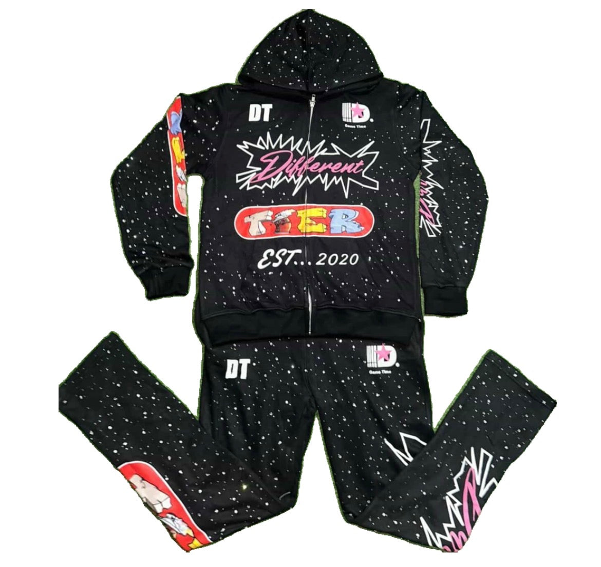 Black Men's Full Set
